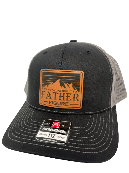 It's Not A Dad Bod It's A Father Figure Father's Day Funny Hat, Worlds Best Dad Fathers Day Gift Hat