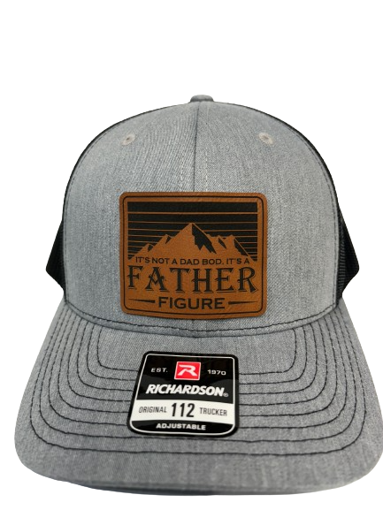It's Not A Dad Bod It's A Father Figure Father's Day Funny Hat, Worlds Best Dad Fathers Day Gift Hat