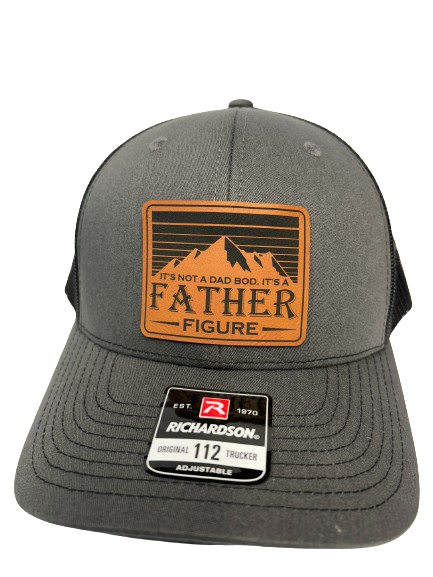 It's Not A Dad Bod It's A Father Figure Father's Day Funny Hat, Worlds Best Dad Fathers Day Gift Hat