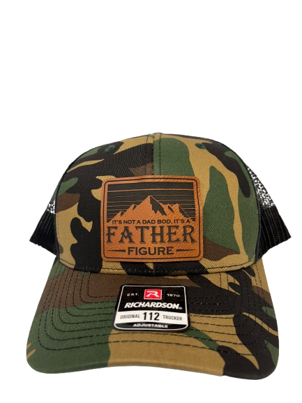It's Not A Dad Bod It's A Father Figure Father's Day Funny Hat, Worlds Best Dad Fathers Day Gift Hat