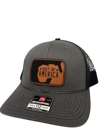Gulf Of America Trucker Hat, Richardson 112, Birthday Gift For Trump Fan, Mens, Womens, 45 47, Gulf of America 2025 Trump Hat, Trump July 4th Trucker Hat