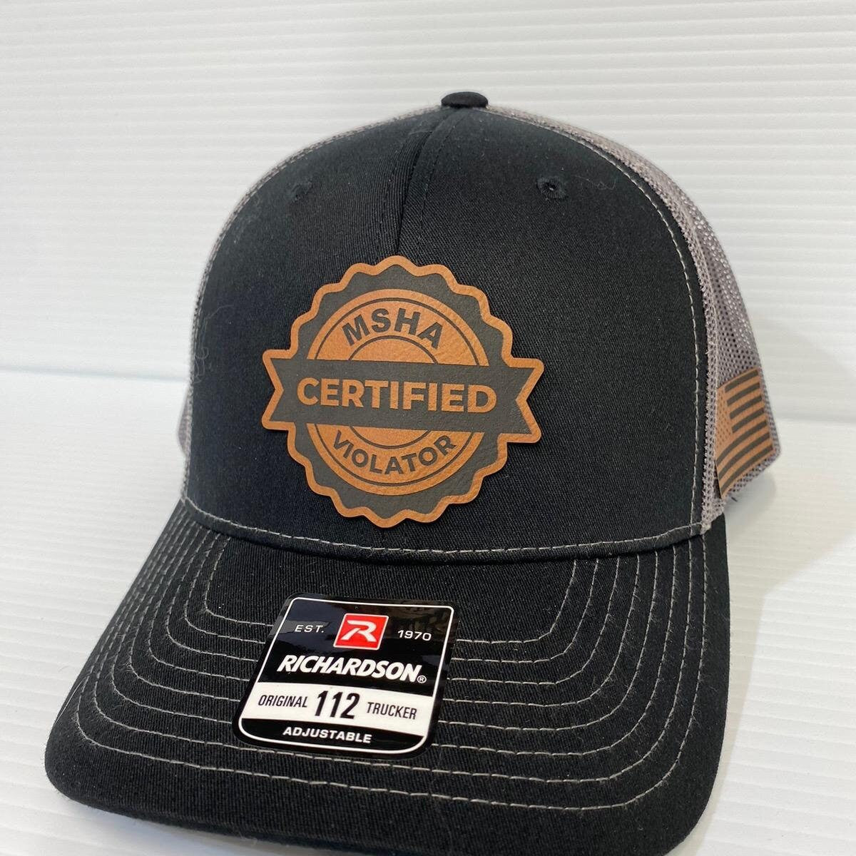 MSHA Violator Hat: Richardson 112 Trucker Cap