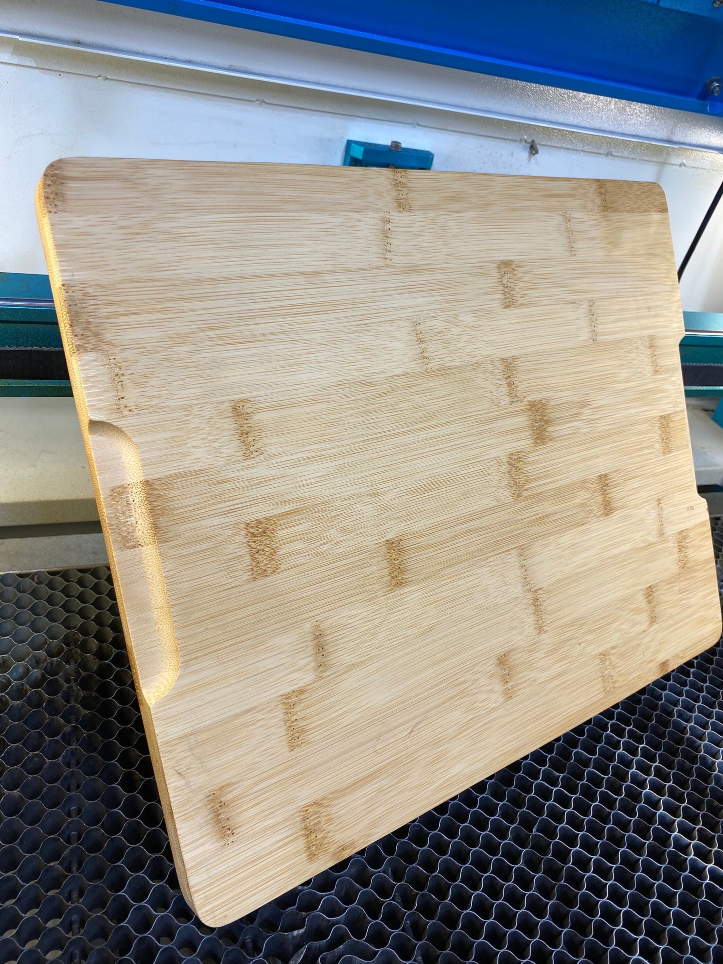Philadelphia 76ers Laser Engraved Bamboo Cutting Board