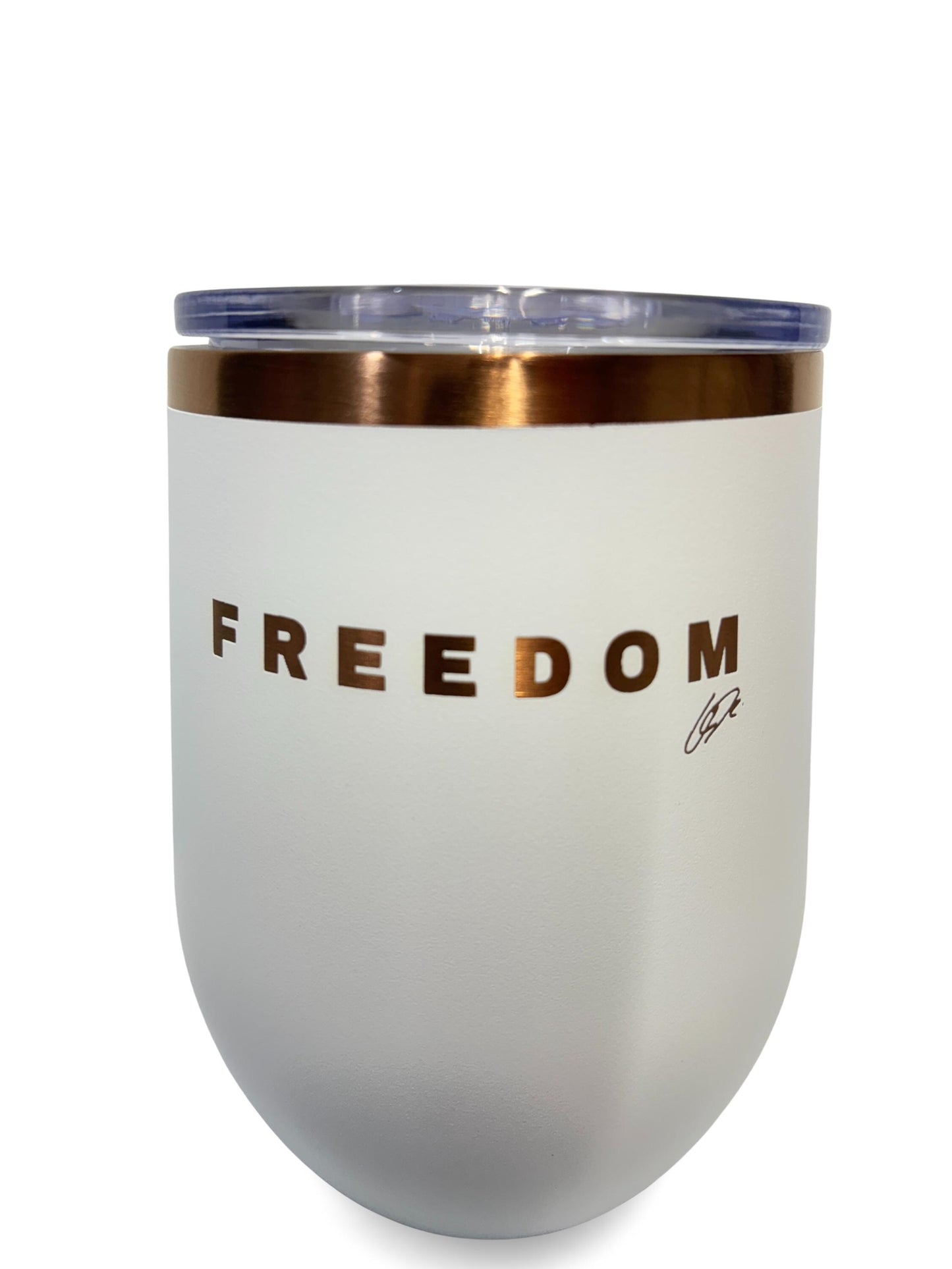 20oz Stainless Steel Tumbler – “Just Because You Are Offended Doesn’t Mean You Are Right” Quote by Charlie Kirk | Insulated Cup with Lid