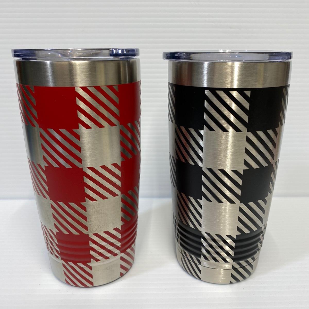 Buffalo Plaid tumbler, Buffalo Check tumbler, flannel fling before the ring, bachelorette, Christmas Tumbler, 20 oz double wall insulated