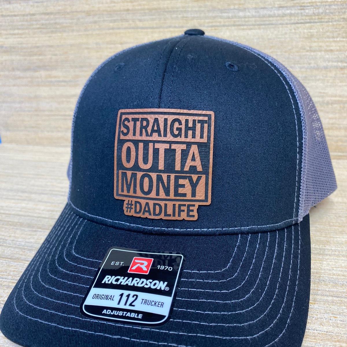 Dad Life Leather Patch Hat