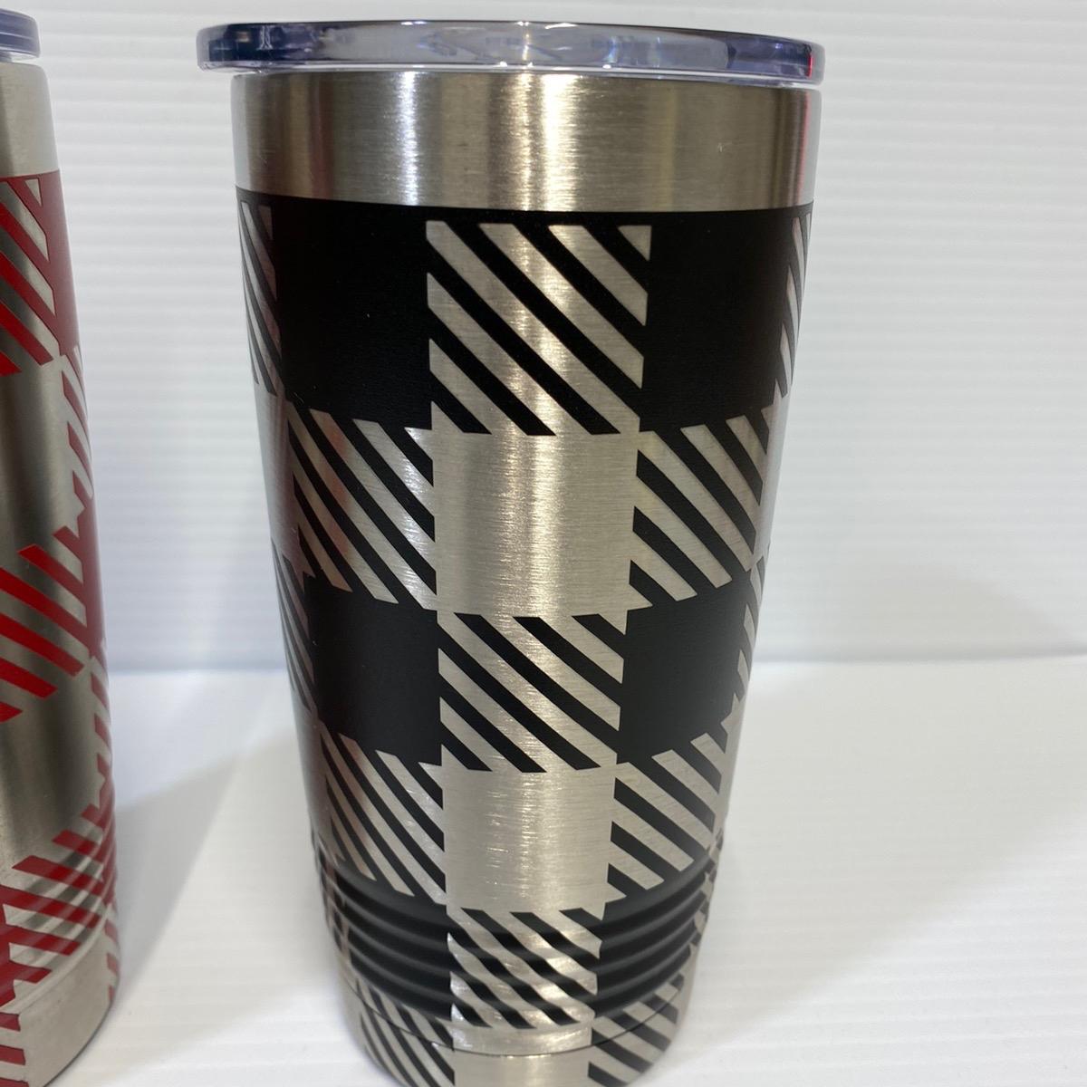 Buffalo Plaid tumbler, Buffalo Check tumbler, flannel fling before the ring, bachelorette, Christmas Tumbler, 20 oz double wall insulated