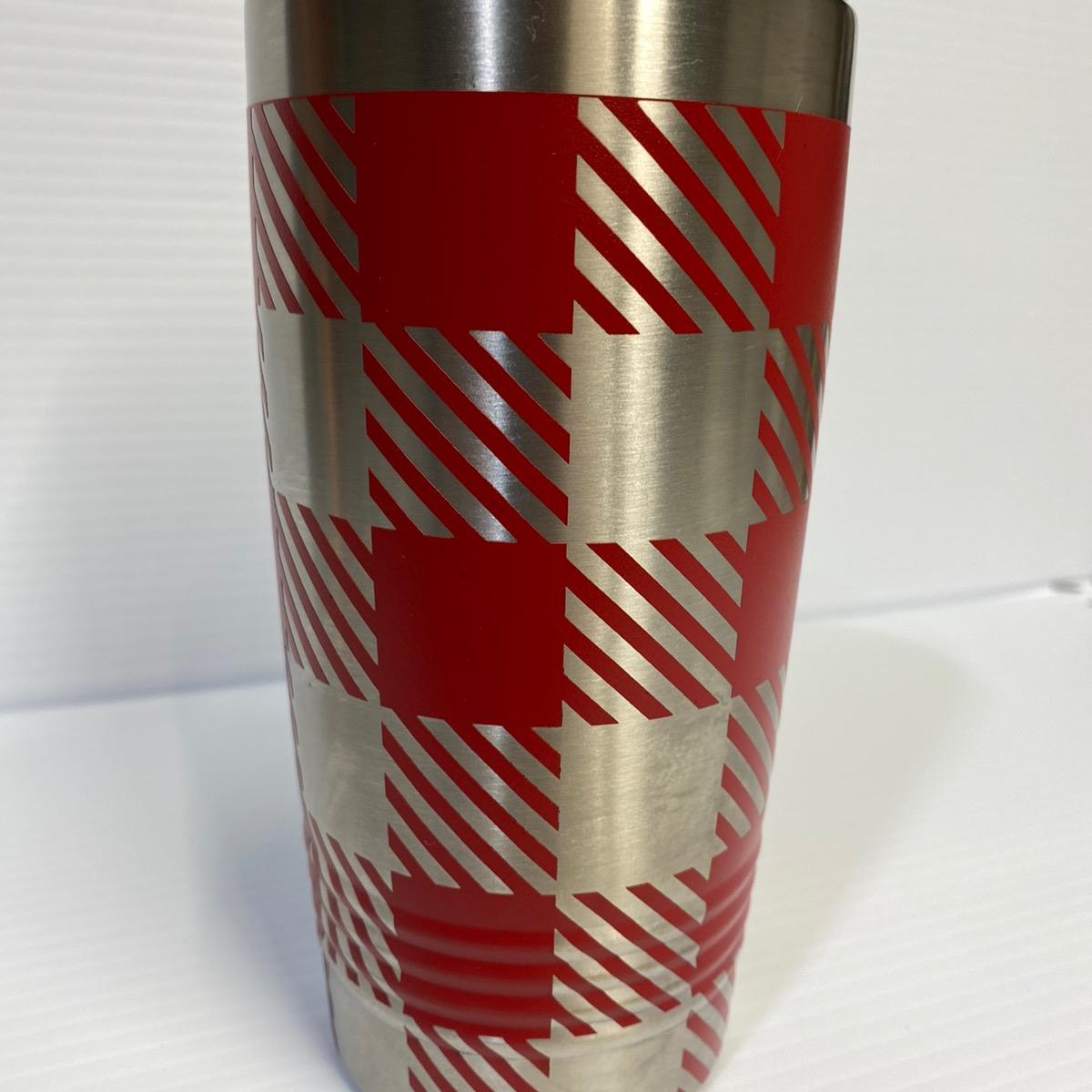 Buffalo Plaid tumbler, Buffalo Check tumbler, flannel fling before the ring, bachelorette, Christmas Tumbler, 20 oz double wall insulated