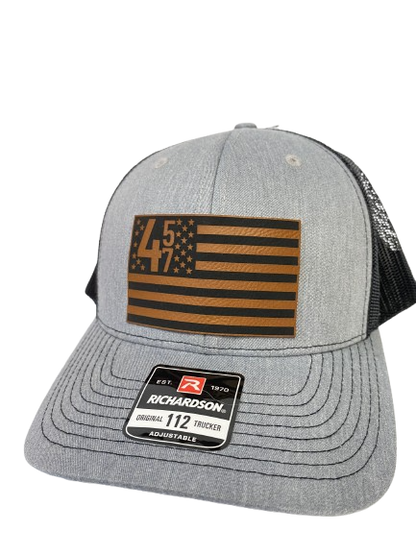Never Surrender Trump Maga fitted 45-47 trucker hat, Christmas Gifts For Trump Mom Dad Men Women - Election 2024 - Republican Hat