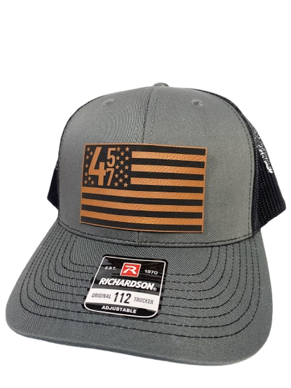 Never Surrender Trump Maga fitted 45-47 trucker hat, Christmas Gifts For Trump Mom Dad Men Women - Election 2024 - Republican Hat