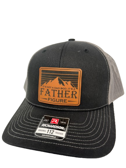 It's Not A Dad Bod It's A Father Figure Father's Day Funny Hat, Worlds Best Dad Fathers Day Gift Hat