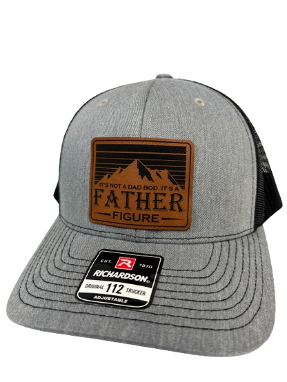 It's Not A Dad Bod It's A Father Figure Father's Day Funny Hat, Worlds Best Dad Fathers Day Gift Hat