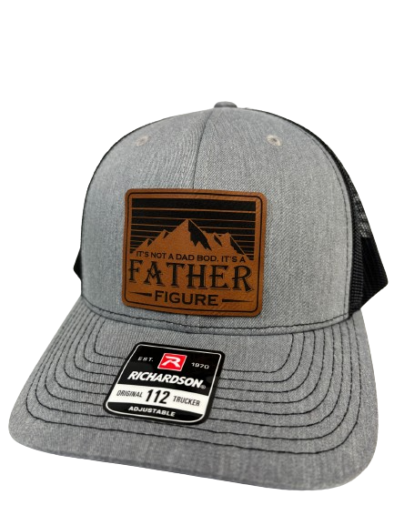 It's Not A Dad Bod It's A Father Figure Father's Day Funny Hat, Worlds Best Dad Fathers Day Gift Hat
