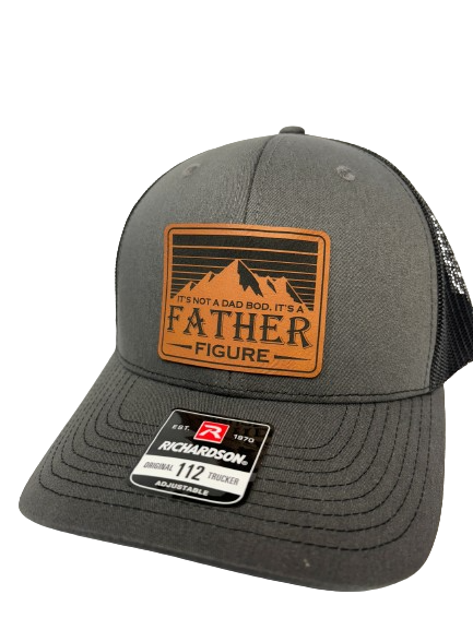 It's Not A Dad Bod It's A Father Figure Father's Day Funny Hat, Worlds Best Dad Fathers Day Gift Hat