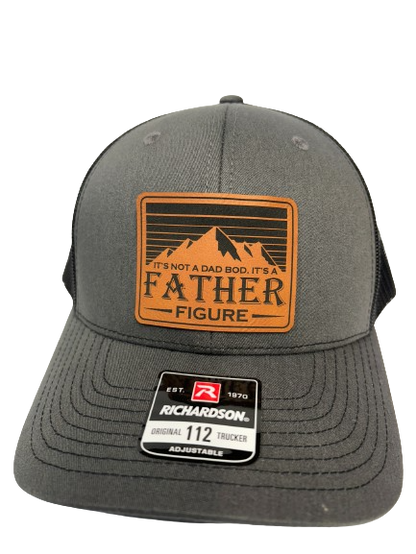 It's Not A Dad Bod It's A Father Figure Father's Day Funny Hat, Worlds Best Dad Fathers Day Gift Hat