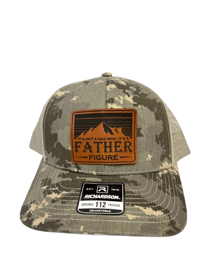 It's Not A Dad Bod It's A Father Figure Father's Day Funny Hat, Worlds Best Dad Fathers Day Gift Hat