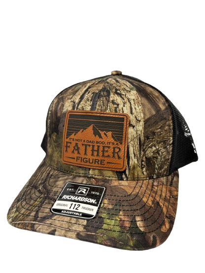 It's Not A Dad Bod It's A Father Figure Father's Day Funny Hat, Worlds Best Dad Fathers Day Gift Hat