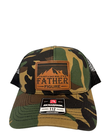 It's Not A Dad Bod It's A Father Figure Father's Day Funny Hat, Worlds Best Dad Fathers Day Gift Hat