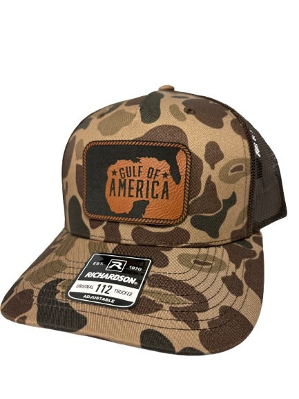 Gulf Of America Trucker Hat, Richardson 112, Birthday Gift For Trump Fan, Mens, Womens, 45 47, Gulf of America 2025 Trump Hat, Trump July 4th Trucker Hat