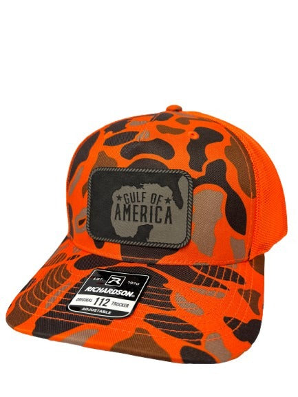 Gulf Of America Trucker Hat, Richardson 112, Birthday Gift For Trump Fan, Mens, Womens, 45 47, Gulf of America 2025 Trump Hat, Trump July 4th Trucker Hat