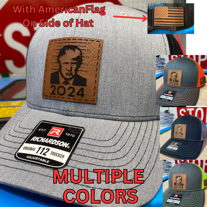 2024 Leather Patch Hat