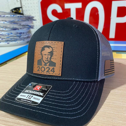 2024 Leather Patch Hat