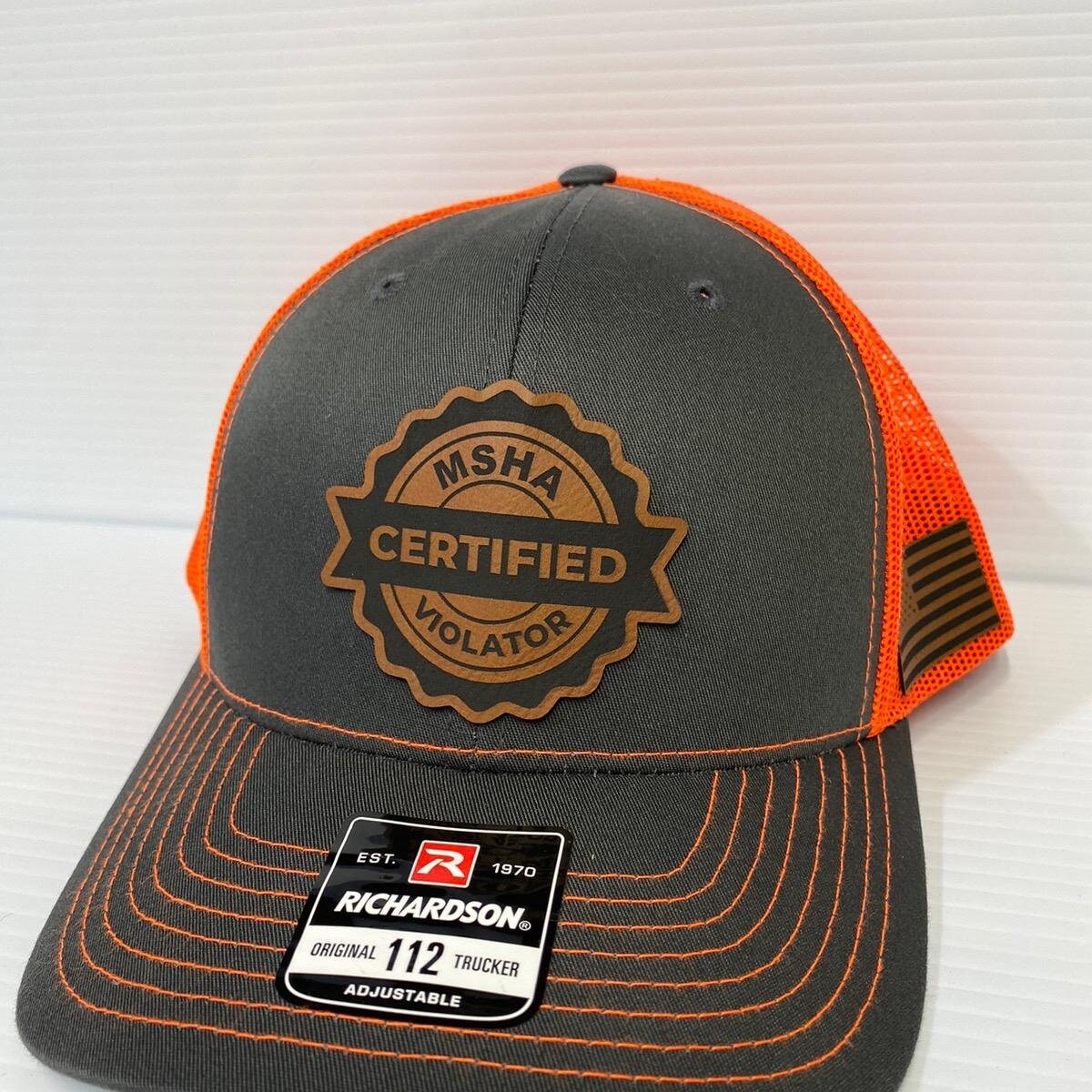 MSHA Violator Hat: Richardson 112 Trucker Cap