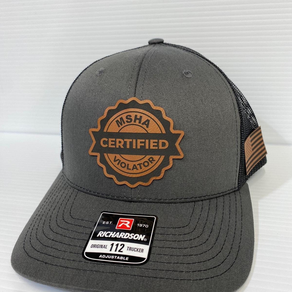 MSHA Violator Hat: Richardson 112 Trucker Cap