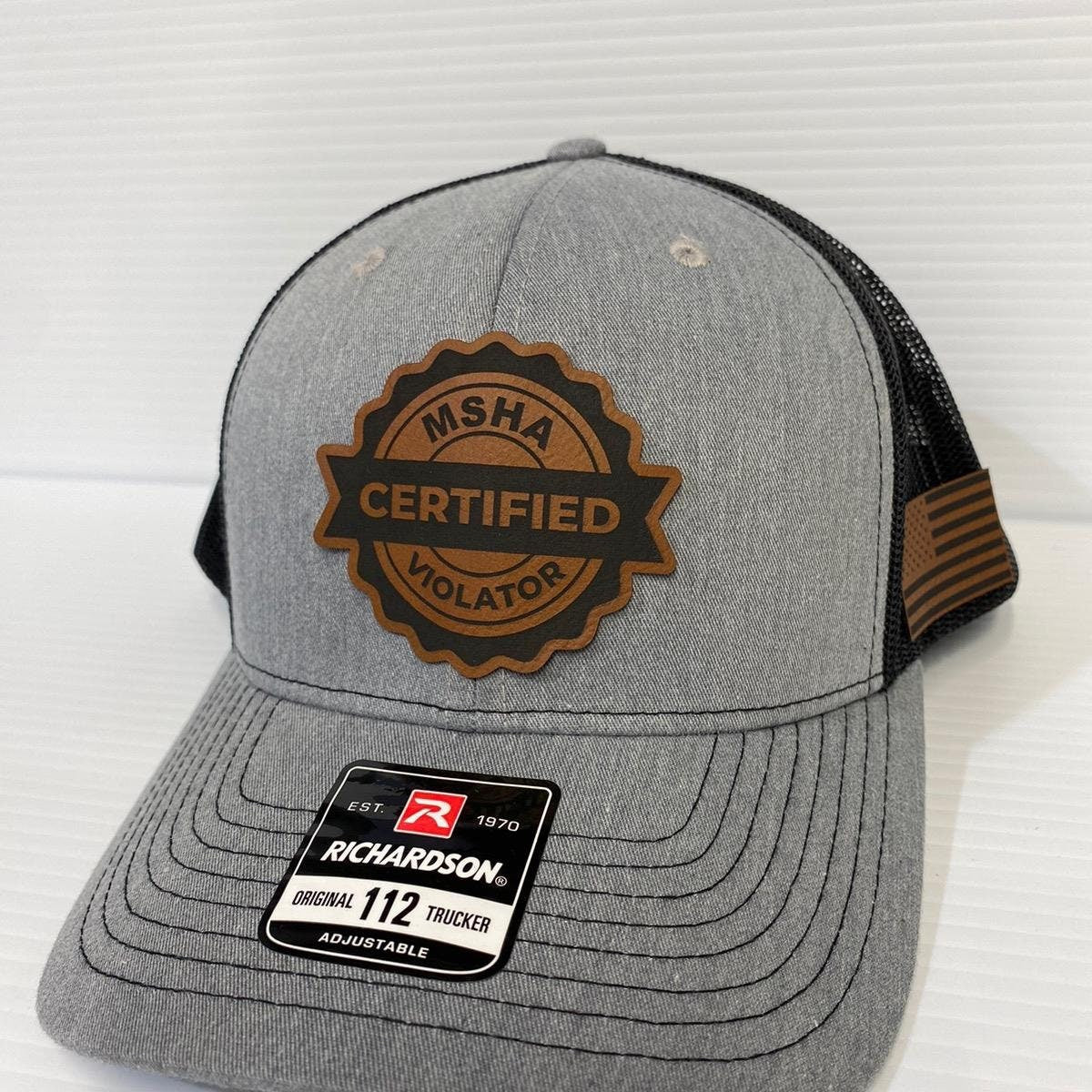 MSHA Violator Hat: Richardson 112 Trucker Cap