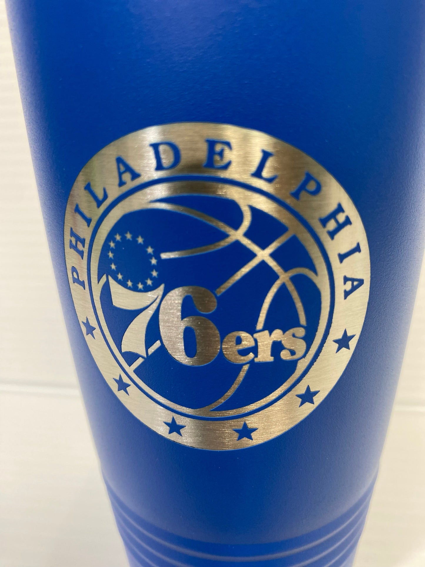 Philadelphia 76ers Sixers 20 oz Double Wall Insulated Tumbler (Double Sided)