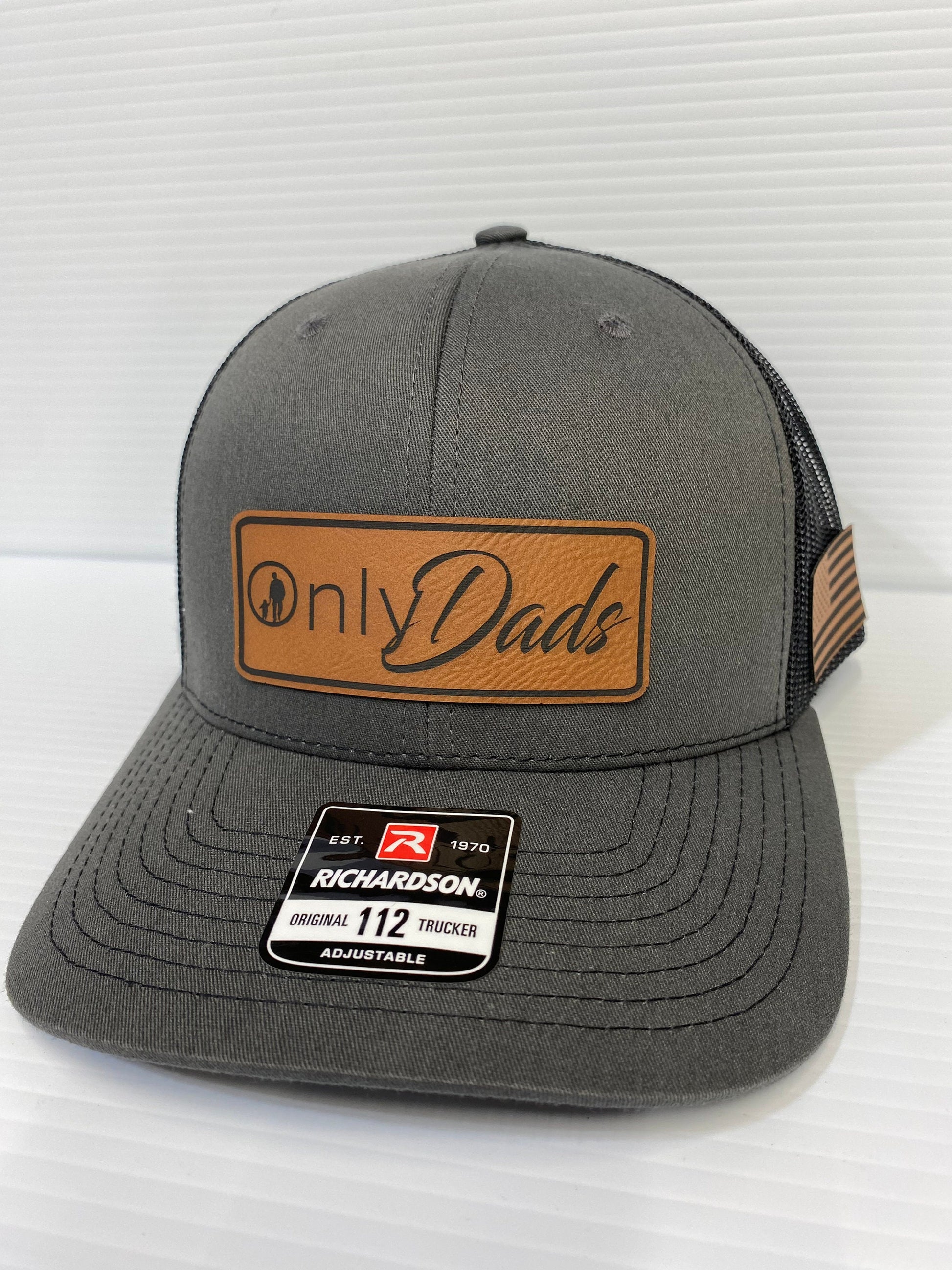 Only Dads Patch Snapback Hat, Father's Day Snapback Trucker Style Hat