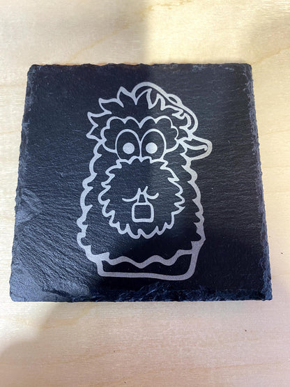 Philadelphia Sports - 6 Pack Slate Coasters - Phillies, Philadelphia Eagles, Phanatic