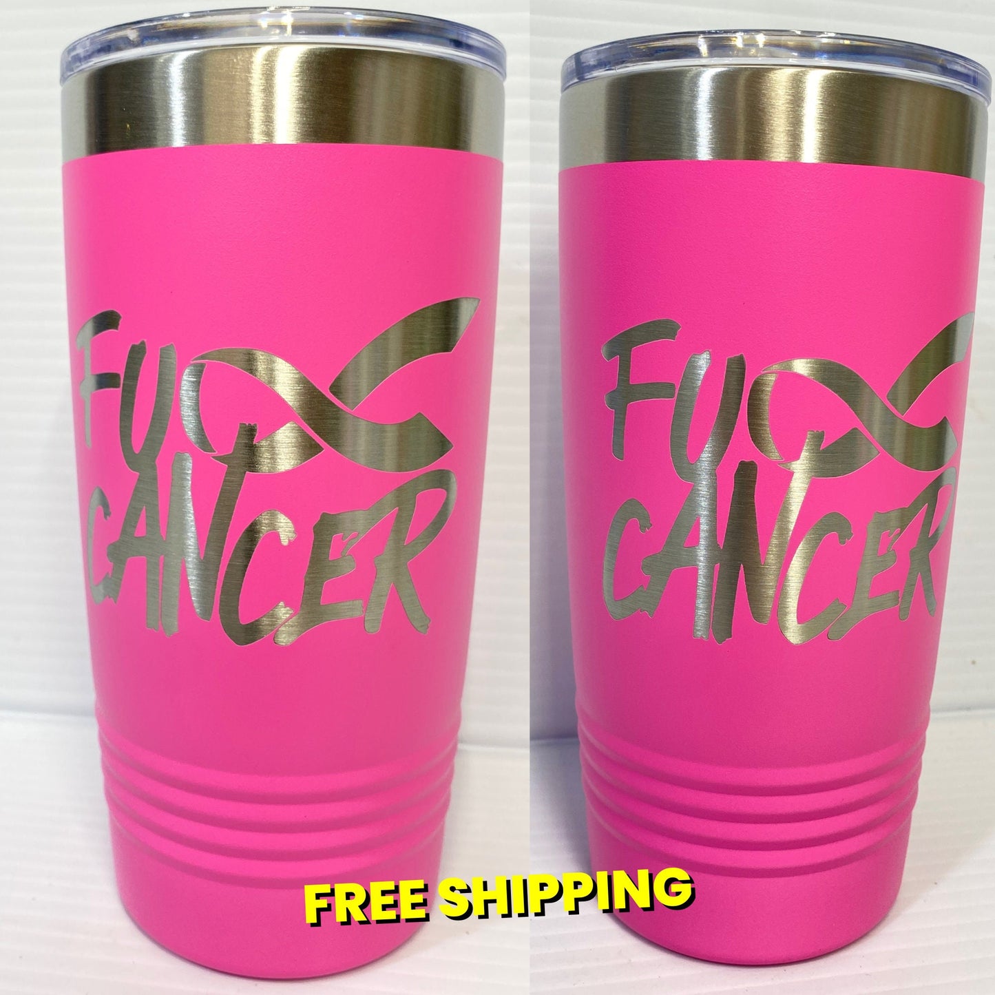 fuck cancer tumbler