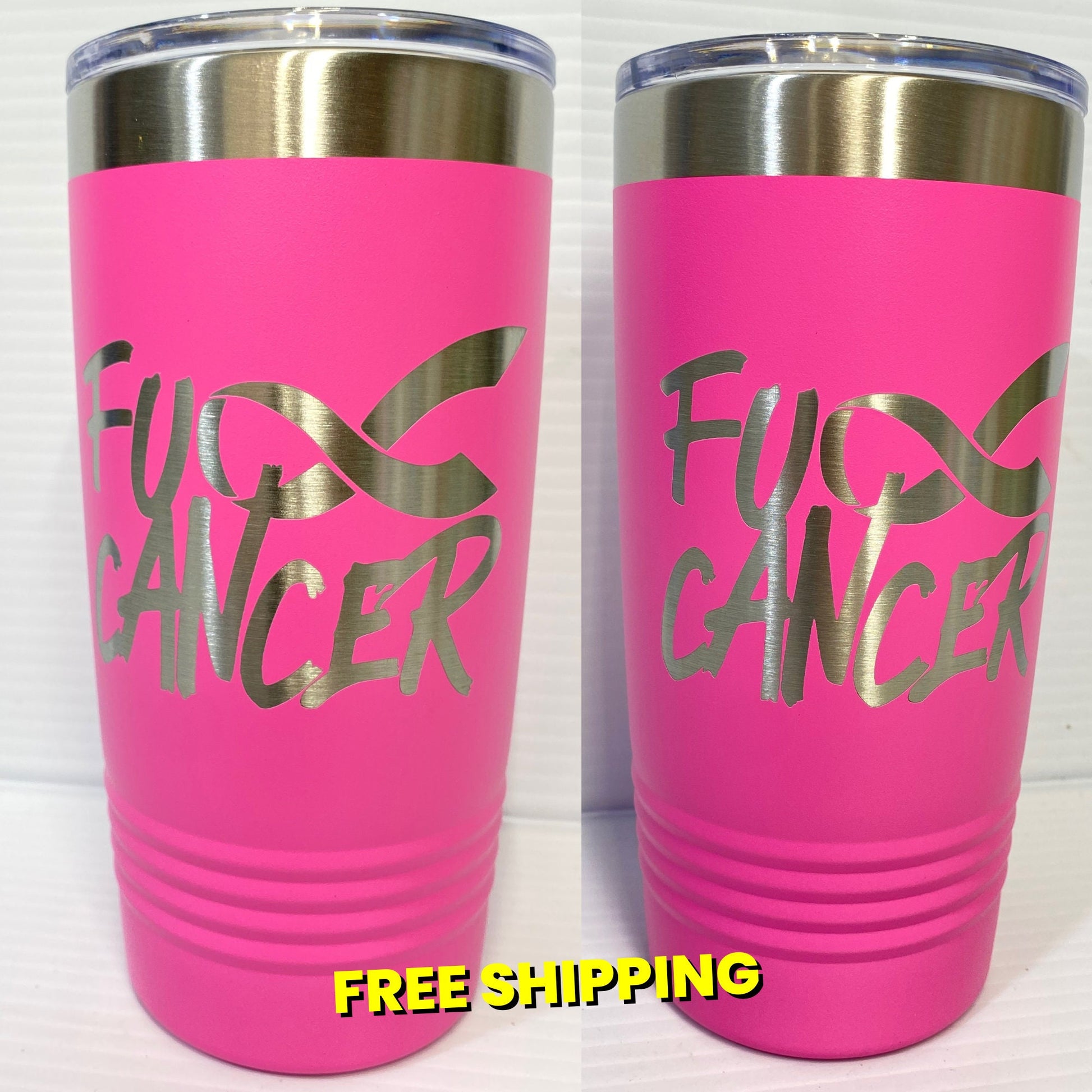 fuck cancer tumbler