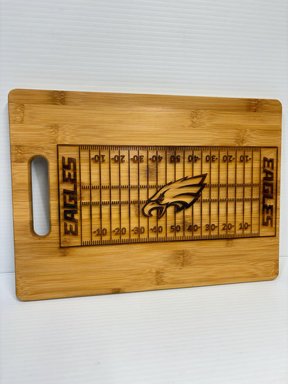 Philadelphia Eagles Cutting Board and Charcuterie Board 13x9