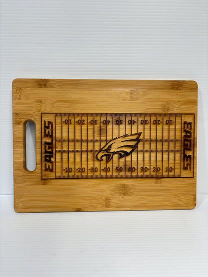Philadelphia Eagles Cutting Board and Charcuterie Board 13x9
