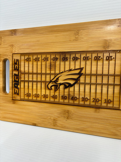 Philadelphia Eagles Cutting Board and Charcuterie Board 13x9