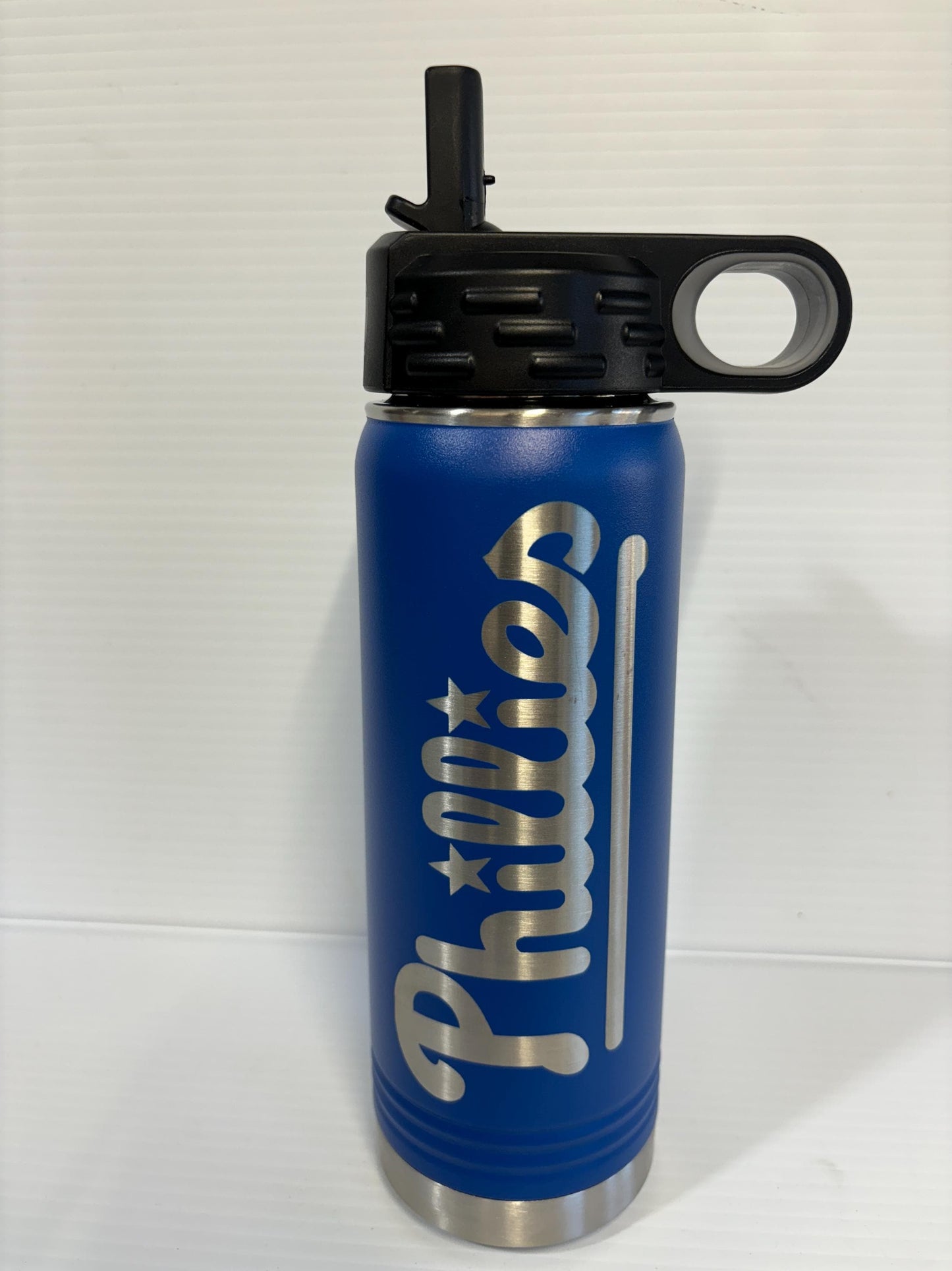 Philadelphia Phillies 20 oz Double Wall Insulated Tumbler Water Bottle (Double Sided)