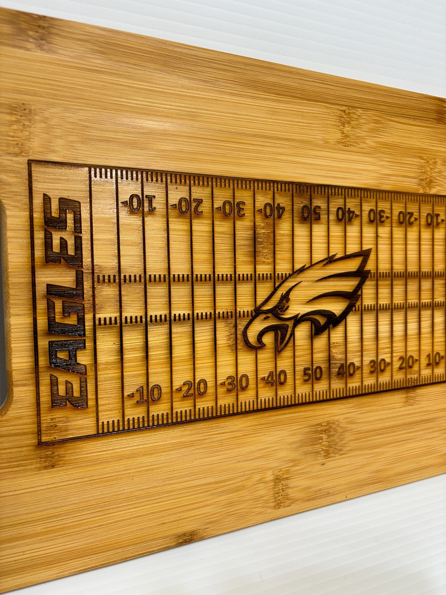 Philadelphia Eagles Cutting Board and Charcuterie Board 13x9