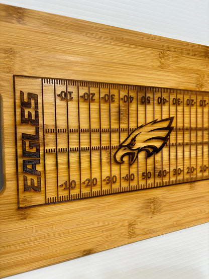 Philadelphia Eagles Cutting Board and Charcuterie Board 13x9