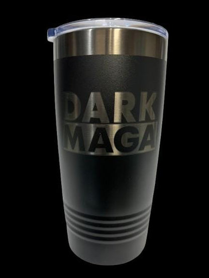 Trump 2024 Tumbler: MAGA Whiskey Style, 20 oz Insulated