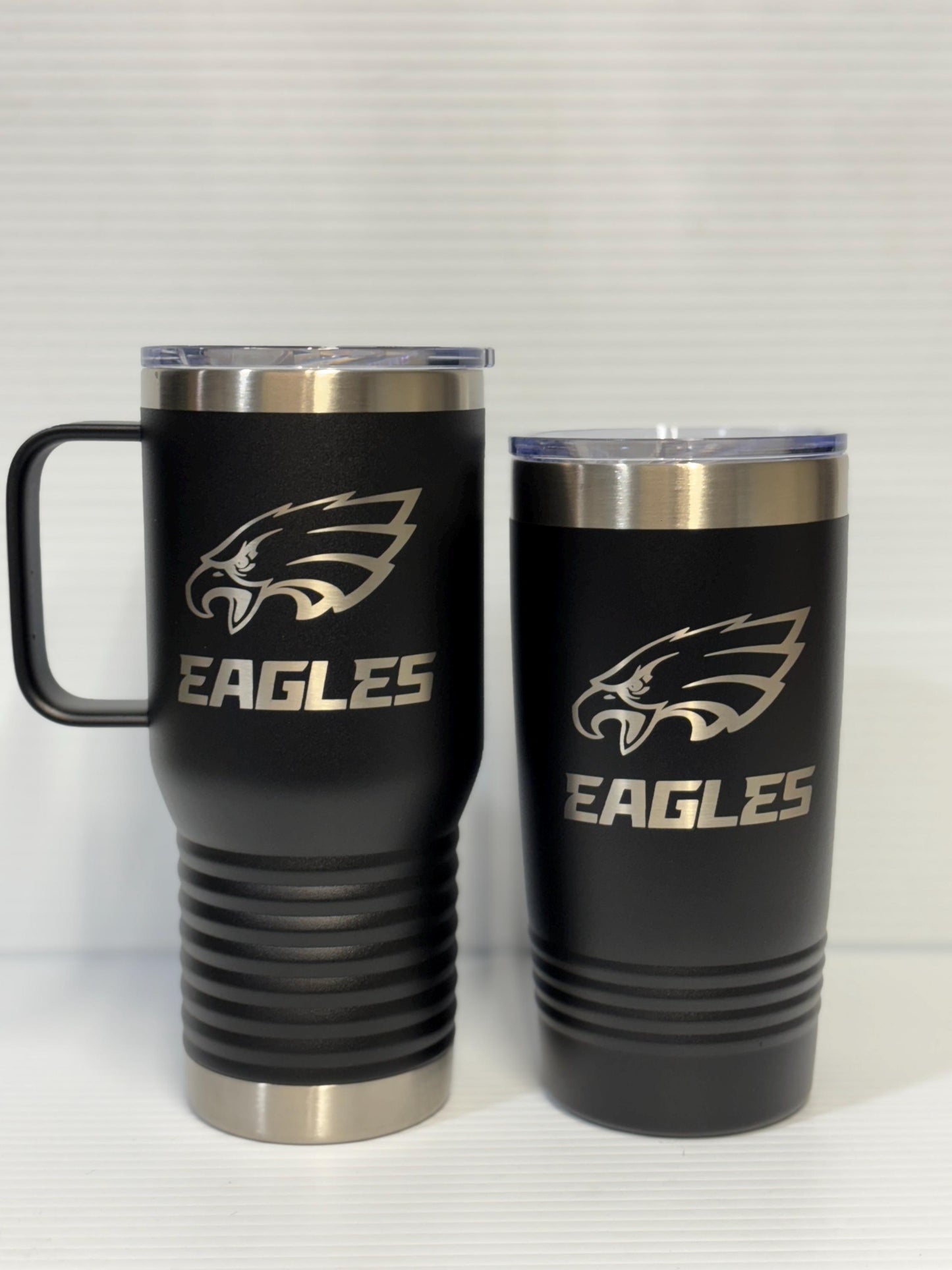 Philadelphia Eagles Saquon Barkley 20 oz Double Wall Insulated Tumbler (Single Sided)