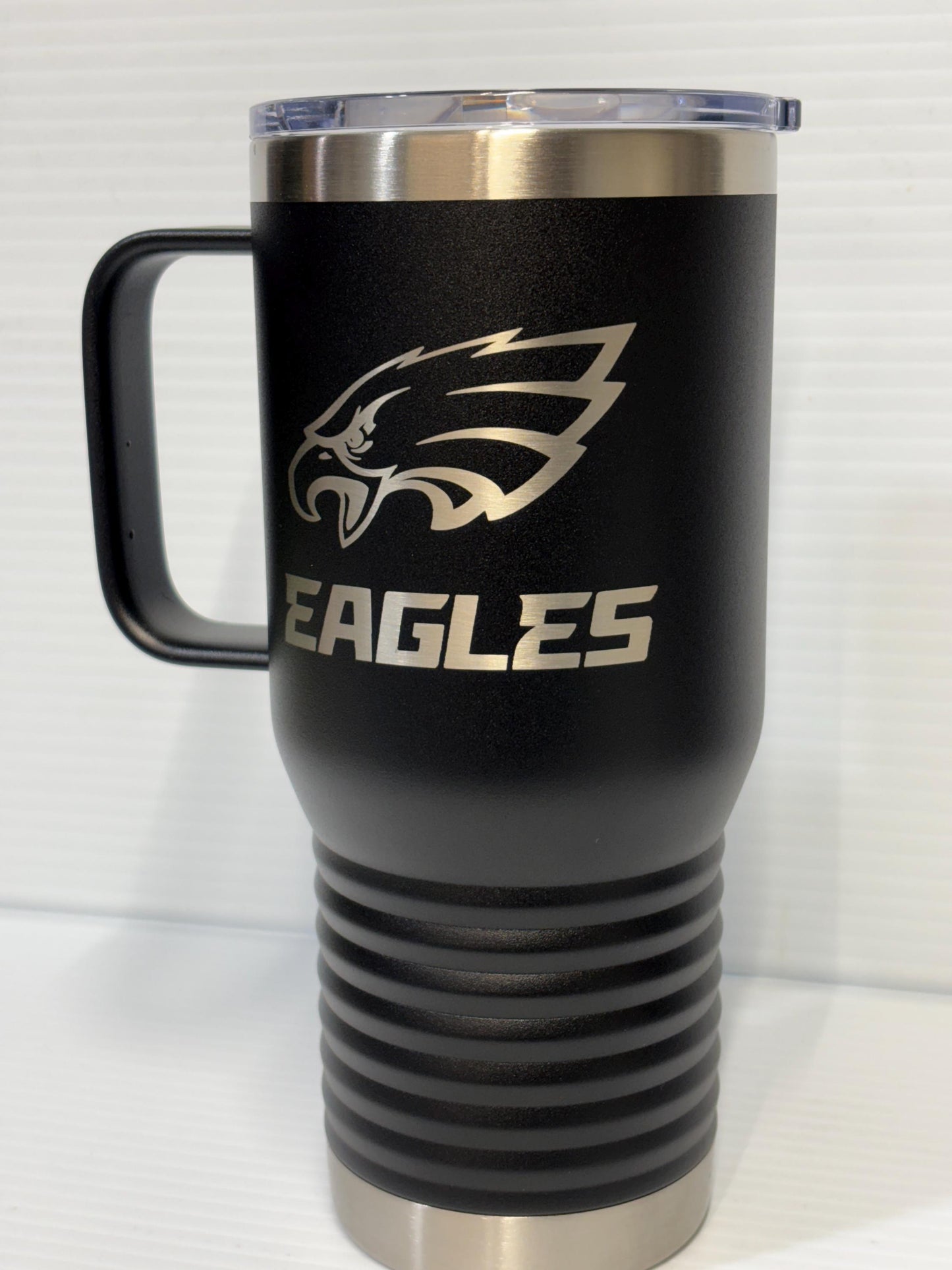 Philadelphia Eagles Saquon Barkley 20 oz Double Wall Insulated Tumbler (Single Sided)