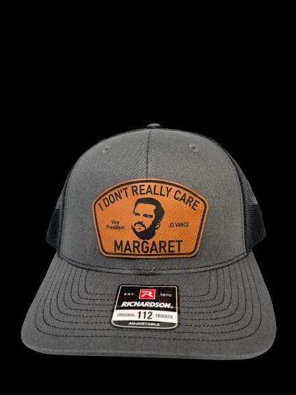 I Don't Really Care Margaret Trucker Hat - JD Vance