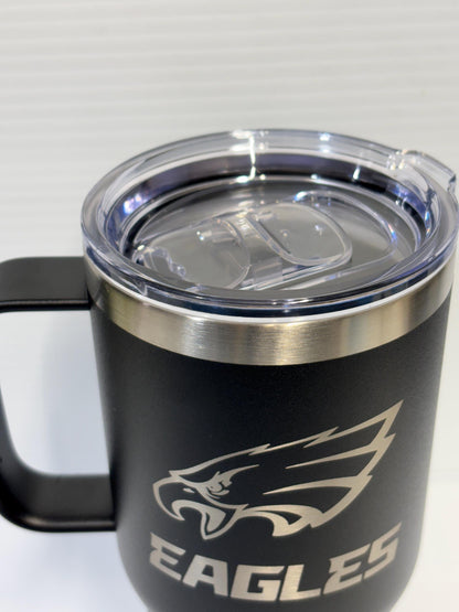 Philadelphia Eagles Saquon Barkley 20 oz Double Wall Insulated Tumbler (Single Sided)