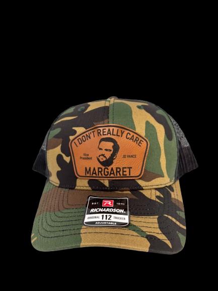 I Don't Really Care Margaret Trucker Hat - JD Vance
