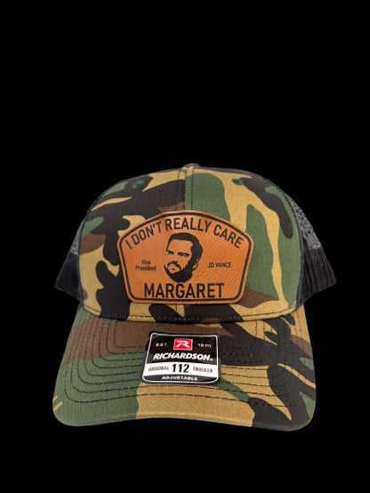 I Don't Really Care Margaret Trucker Hat - JD Vance