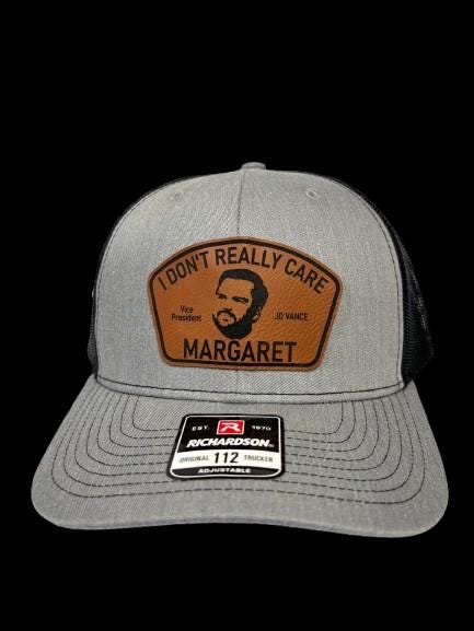 I Don't Really Care Margaret Trucker Hat - JD Vance