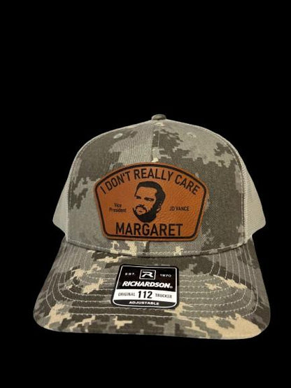 I Don't Really Care Margaret Trucker Hat - JD Vance