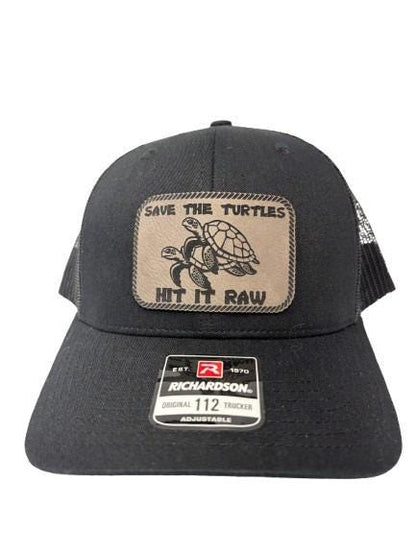 Save The Turtles Trucker Hat: Funny Beach Comedy, Richardson 112
